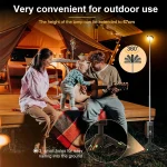 Tobys New CPL-T17 Mini Rechargeable Portable Camping Lantern With Extendable Tripod 3 Color USB Light - Image 2