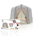 Toby’s Inflatable Tent 03 Camping Tent with Pump, 4-6 Person Glamping Tents, Easy Setup 4 Season Waterproof Windproof Outdoor Oxford Tent - Image 9