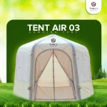 Toby’s Inflatable Tent 03 Camping Tent with Pump, 4-6 Person Glamping Tents, Easy Setup 4 Season Waterproof Windproof Outdoor Oxford Tent - Image 7