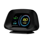 Car P19 HUD Head Up Display OBD2 GPS Additional Meter, Multi-Functional, Water Thermometer, RPM, Boost Meter, Car Voltmeter, OBDII - Image 2