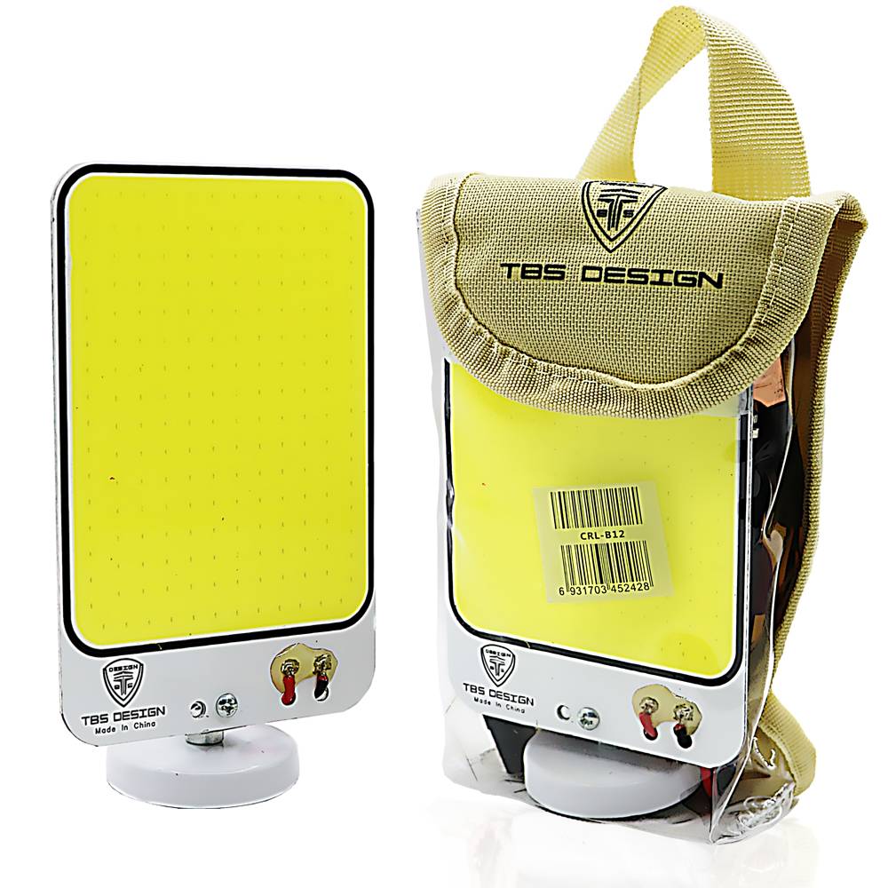 1-5-3.jpg TBS DESIGN New CRL-B12 360? Light Portable Work Light LED Camping Lantern Multicolor with Magnetic Base - Image 1