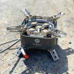 Toby's Windproof 5-Core Tourist Gas Burner Camping Stove Portable 15800W High-Power Strong Fire Outdoor Gas Stove Camping Equipment - Image 9