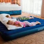 Dura-Beam Standard Series Prestige Downy Inflatable Airbed 2 Pillows and Pump 2 in 1 Extra Wide Valves (152*203*25cm) - Image 9