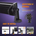 22 Inches Light Bar 120W Light Bar Combo Light, Floodlight, Spotlight - Image 6