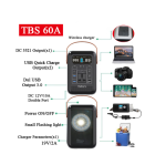 TBS 60A Power station with 300V inverter Multifuntion - Image 3
