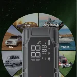 Toby's X18 Jump Starter with Compressor for Cars 16000mAh and 59.2WH Best Power Bank for Electronic Devices - Image 4