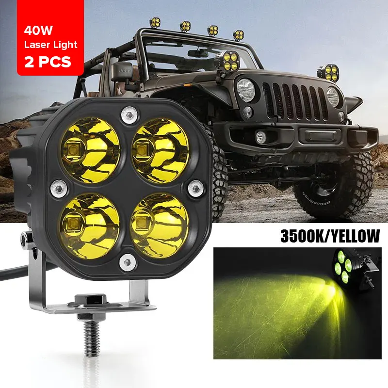 40W-Laser-Light-Amber-Color-High-Output-Work-Laser-Projector-Light-3-Inch-Spot-Light-For-Offroad-2-Pcs-Amxshe.com-1.webp 80W Laser Light Yellow Color High Output Work Laser Projector Light 3 Inch Spot Light For Offroad 2 Pcs - Image 1