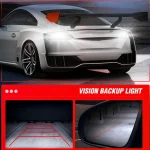 Tobys Super Bright Power T20 7440 16SMD LED Bulbs with 4218 Chip replacement for Back Up Reverse Brake Lights (White) - Image 3