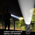 Toby's New Portable Brightest XHP70 Rechargeable LED Emergency Flashlight Torch Light Long Range Solar Searchlight for Hunting - Image 5