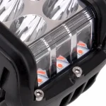 60W Side Shooter Amber White Work Light - Image 5