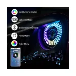 Halo Angel Eyes DRL Dual Beam Headlight for Jeep Wrangler, JP 7 inch 50W RGB - Image 6