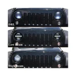 JP Headlights 75W Black, LED Headlight Jeep Wrangler, 7 inch LED headlights, JK 07-16 - Image 8
