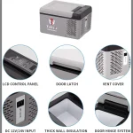 Toby's TR-9 Portable Mini Freezer 12 Volt Refrigerator 10 Quart (9 Liter) Fast Cooling 12V Car Fridge -4?~68? Car Cooler 12/24V DC for Outdoor Camping RV Truck Boat - Image 8