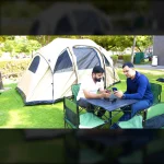 Toby's Tent 8-12 Person Camping Tents, Weather Resistant Family Tent, 2 Large Mesh Windows, Double Layer, Divided Curtain for Separated Room, Portable with Carry Bag ( Big) - Image 4
