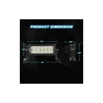 Toby's Brightness Bar Light TD 36W with Polycarbonate Lens Material and Die-cast Aluminum Housing Material, IP68 Waterproof Rate - Image 5