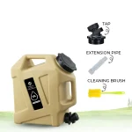 Toby's Camping Water Container with Spigot 3.2 Gallon Water Jug Large Water Storage Containers Truly No Leakage Water Tank BPA Free Portable Emergency Can for Car Driving Camping Hiking - Image 2