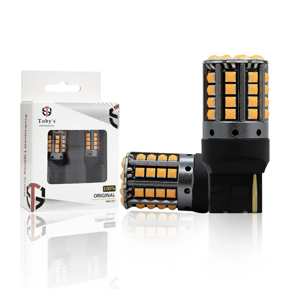 CVR-26-3.webp Tobys Super Bright Low Power 7440 44SMD LED Bulbs with 3030 Chip replacement for Back Up Reverse Brake Lights (Yellow) - Image 1