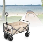 Toby's Trolley 01 New Portable Folding Outdoor Camping Cart All-Terrain Wheels Picnic Heavy Duty Shopping Cart Trailer Transport