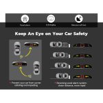 Car Parking Sensor White Color with LED Display Audio Alarm - Image 4