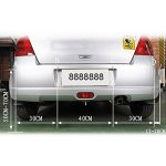 Car Parking Sensor White Color with LED Display Audio Alarm - Image 8