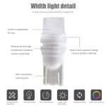 T10 Ceramic Lens Bulbs Auto License Plate, Brake Lights, Reading Lamp, Signal Light, Parking Light, Roof Light W5W - Image 4