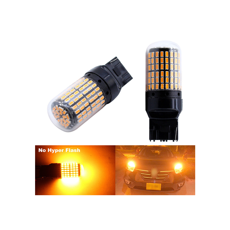 T20-Canbus-7440-144SMD-Y-1.jpg T20 Canbus 7440 144SMD Car Turn Signal Reverse Light - Image 1