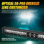 TBS 2108 NEW 20 INCH 5D-PRO SERIES 20000LM SPOT BEAM OFF ROAD LED LIGHT BAR - Image 5