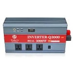 Toby's New 3000W Car Power Inverter 12V to 220V Ac Power Converter, Front  LED Display, Pure Sine Wave Inverter For Laptop, Tablet, Solar System, Camping( Q3000 ) - Image 5