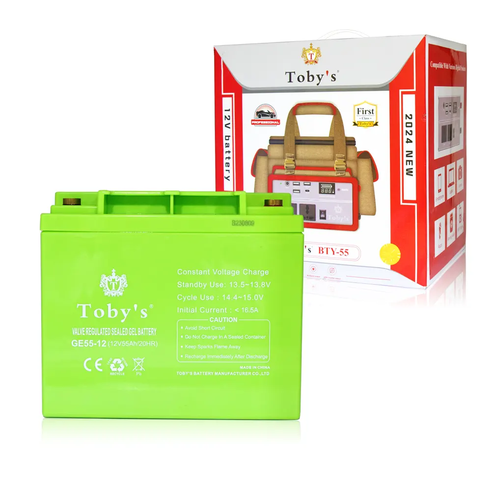 Tobysouq-BTY-55-1.webp Toby's BTY 55A Battery 55000mAh Power, Rechargeable Battery With 220V Power Inverter Best For Camping - Image 1