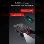 Toby's X16 Multifunction Portable Car Jump Starter Power Bank 16000mah 12v Emergency Charger - Image 5