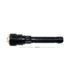 Toby's Torch 105 New LED Flashlight Rechargeable USB 3000 Lumens IPX5 Waterproof 4 Light Modes Flashlight for Household Camping Hiking Emergency - Image 8