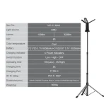 Toby's VIP 13 MAX Camping Light Best For Outdoor Party Picnic Barbeque On Desert Built in Rechargeable Battery Facility And Detachable Lamp Use As A Torch - Image 12