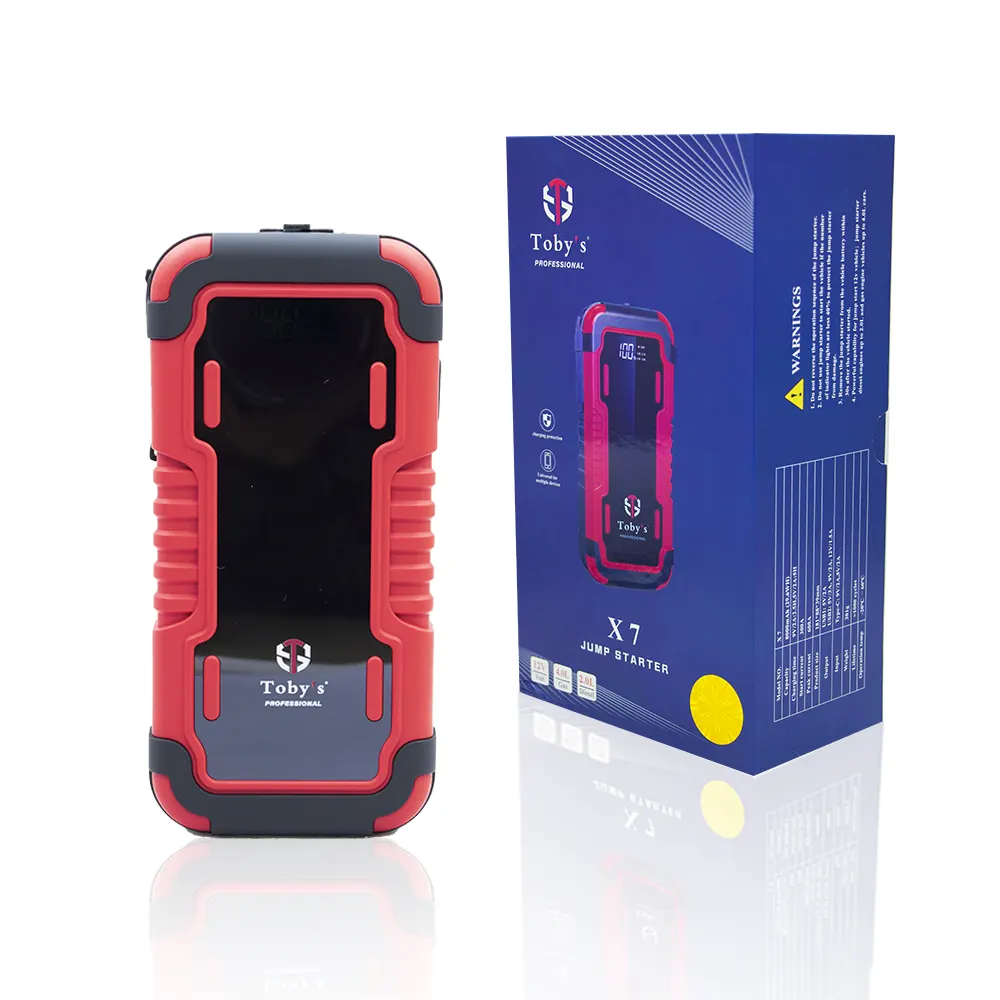 cvr-22-1.webp Toby's New X7 Powerful Jump Starter for Cars 8000mAh and 29.2WH Power Bank For Electronic Devices - Image 1