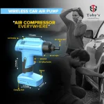 Tobys New Wireless Vehicle-Mounted Home Electric Car Tire Air Pump - Image 5