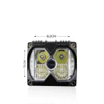 TBS DESIGN New Launched 3" 50W/Set Power Work Light Mini Auxiliary Headlight for Car Truck Motorcycle (White) - Image 3
