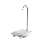 4W Portable Automatic Pump, Water Dispenser Pump Rechargeable Electric Drinking Water Dispenser, 3.7V/1200mAh Battery, White