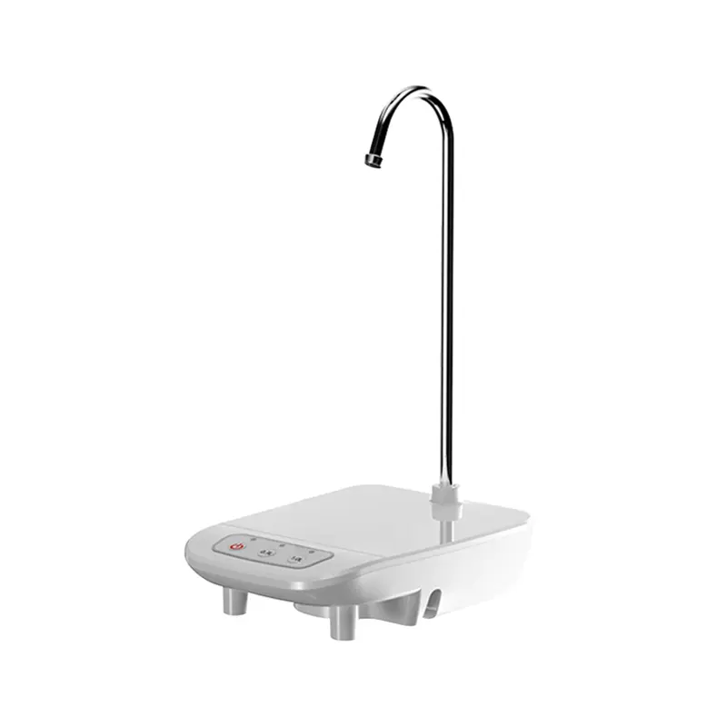 water-dispenser-pump-Amxshe2.webp 4W Portable Automatic Pump, Water Dispenser Pump Rechargeable Electric Drinking Water Dispenser, 3.7V/1200mAh Battery, White - Image 1