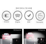 Tobys Lens LS-05 3 Inch Bi LED Projector 180watts/Pair power with 4300K Color Temperature Car Headlight Double Reflector - Image 9