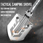 Tobys Shovel 01 Multifunctional Tactical Camping Shovel Portable Survival Tool with Fire Starter, Knife, Safety Hammer And Screwdriver (Copy8) - Image 13